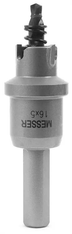 ТСТ коронка MESSER 16X5 с центрирующим сверлом и толкающей пружиной купить в Екатеринбурге