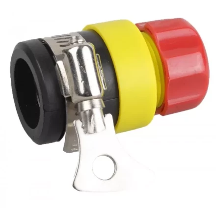 Соединитель GRINDA из ударопрочной пластмассы с хомутом (для трубы 16-21мм), 1/2&quot; 8-426335_z01 купить в Екатеринбурге