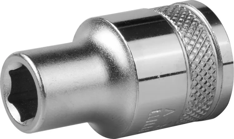 Торцовая головка KRAFTOOL "INDUSTRIE QUALITAT", Cr-V, FLANK, хромосатинированная, 1/2", 9 мм 27805-09_z01 купить в Екатеринбурге