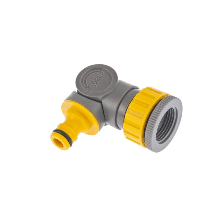 Соединитель штуцерный с внутренней резьбой 1/2" - 3/4" с шарниром PALISAD LUXE 66247 купить в Екатеринбурге