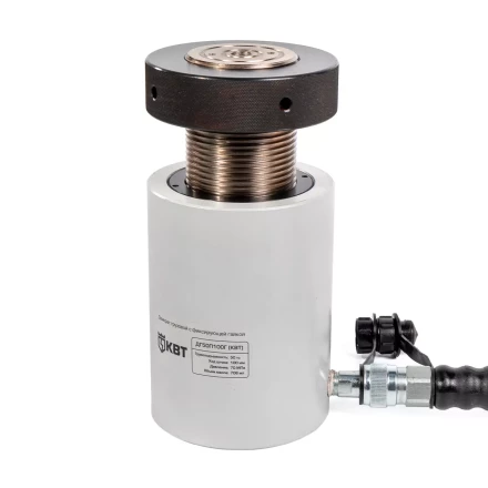 Домкрат грузовой с фиксирующей гайкой КВТ ДГ-50П100Г серия ПРОФИ (84585) купить в Екатеринбурге