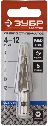 Сверла ступенчатые серия МАСТЕР купить в Екатеринбурге