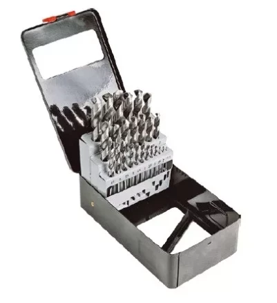 Набор сверл по мет 1,0-13,0мм 25шт белые, мет. коробка Кратон 1 05 01 015 купить в Екатеринбурге