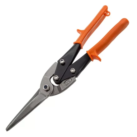 Ножницы по металлу Sparta 783165, удлиненные, 290 мм, пряморежущие, обрезиненные рукоятки купить в Екатеринбурге