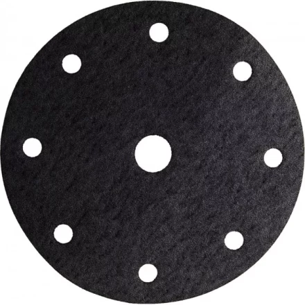 Круг шлифовальный URAGAN &quot;Универсальный водостойкий с покрытием стеарата цинка&quot; на липучке, 9 отв., P180, 150мм, 50шт 907-44114-180-50 купить в Екатеринбурге