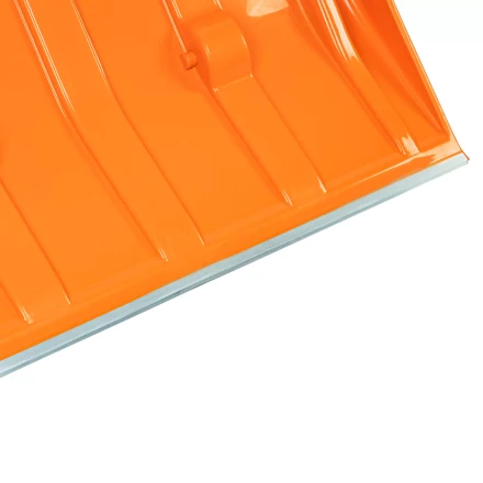 Движок для уборки снега пластиковый, 795х435х1280 мм, стальная рукоятка, усиленный, Сибртех 61669 купить в Екатеринбурге