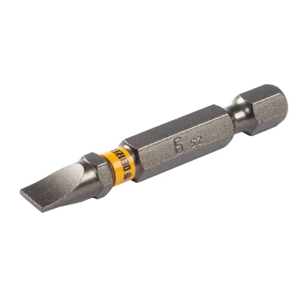 Бита SL6,0х50, сталь S2, шестигранный профиль, 10 шт. Е 6,3 Denzel 11660 купить в Екатеринбурге