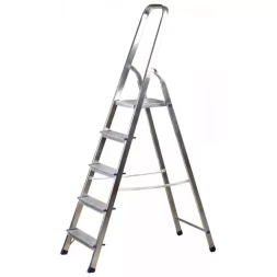 Лестница-стремянка СИБИН алюминиевая, 6 ступеней, 124 см 38801-6