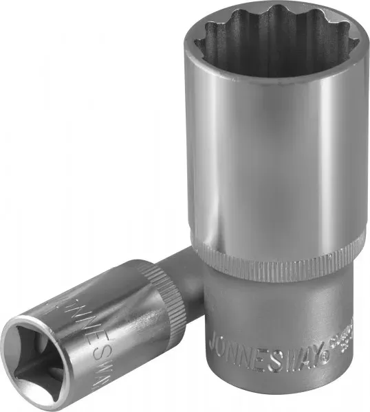 Головка торцевая глубокая 12-гранная 1/2" М10  S04НD4710 Jonnesway 49060 купить в Екатеринбурге