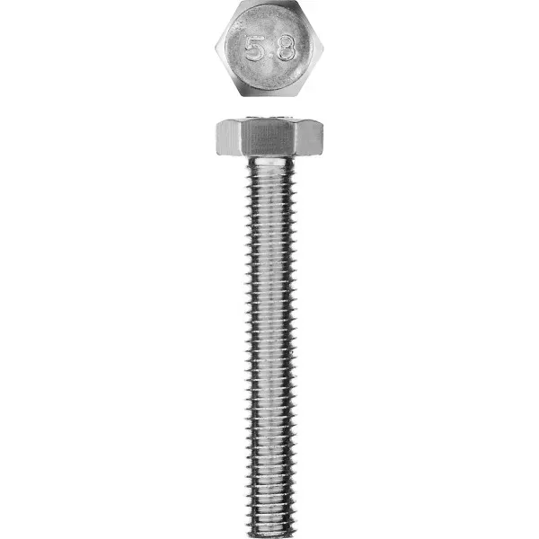 Болт ГОСТ 7798-70, M6 x 40 мм, 5 шт, кл. пр. 5.8, оцинкованный, ЗУБР 303086-06-040 купить в Екатеринбурге