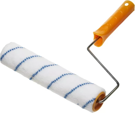 Валик NYLON ПОЛИАМИД малярный в сборе, ворс 6мм, бюгель 6мм, 40х240мм, STAYER Master 03041-24 купить в Екатеринбурге