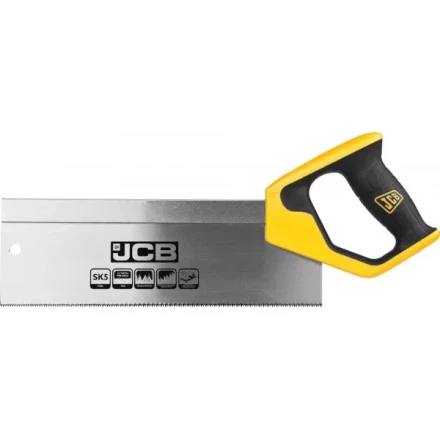 Пила JCB для стусла, полотно из стали SK5, 3-х гранные зубья, двухкомпонентная рукоятка, усиленный обушок, 300мм JSW001 купить в Екатеринбурге