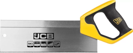 Пила JCB для стусла, полотно из стали SK5, 3-х гранные зубья, двухкомпонентная рукоятка, усиленный обушок, 300мм JSW001 купить в Екатеринбурге