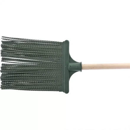 Метла полипропиленовая 195 х 265 мм плоская большая с черенком СИБРТЕХ артикул 63228 купить в Екатеринбурге