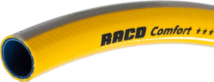 Шланг RACO COMFORT поливочный, 25атм., армированный, 3-х слойный, 3/4"х50м 40303-3/4-50_z01 купить в Екатеринбурге