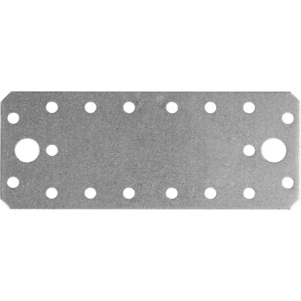 Крепежная пластина ЗУБР &quot;МАСТЕР&quot;, 140х55мм, 1шт 310236-140-55 купить в Екатеринбурге