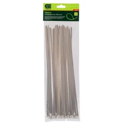 Хомуты 300 х 4,6 мм нержавеющая сталь 50 шт Сибртех 45596