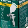 Краскопульт пневматический KRAFTOOL "PRO" Jeta 3000 mini, HVLP, c верхним бачком, 0,8мм 06561-0.8 купить в Екатеринбурге