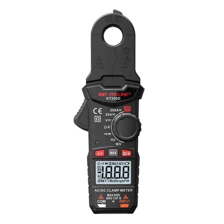 Токоизмерительные клещи КВТ КТ 200D с True RMS (101563) купить в Екатеринбурге