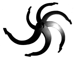 ЦЕЛИНА Фрезы &quot;Целина&quot; Тип1.  6-ти зубовые, 8мм