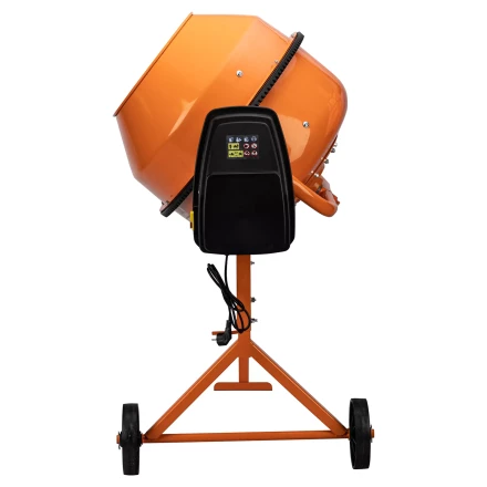 Бетоносмеситель БСЕ-140П, 140 л, 500 Вт, полиамидный венец// Сибртех 95507 купить в Екатеринбурге