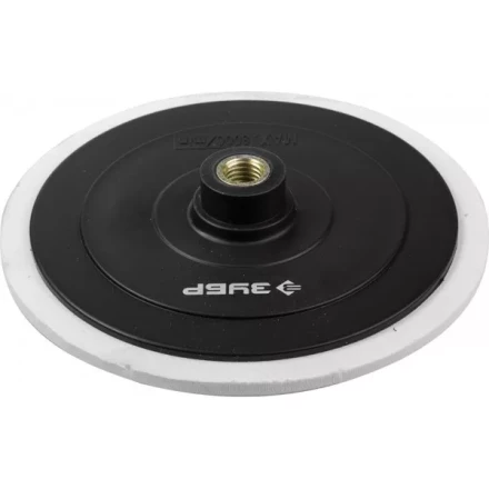 Тарелка опорная ЗУБР &quot;МАСТЕР&quot; пластиковая для полировальной машины на липучке, d 180 мм, М14 35785 купить в Екатеринбурге