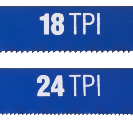 Полотно ЗУБР &quot;ПРОФЕССИОНАЛ&quot; по металлу, биметаллическое 24TPI шаг 1мм, 300мм, 50шт 15855-24-50 купить в Екатеринбурге