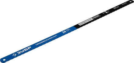 Полотно ЗУБР &quot;ПРОФЕССИОНАЛ&quot; по металлу, биметаллическое 24TPI шаг 1мм, 300мм, 50шт 15855-24-50 купить в Екатеринбурге