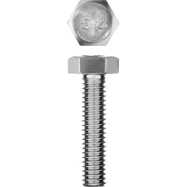 Болт ГОСТ 7798-70, M6 x 25 мм, 7 шт, кл. пр. 5.8, оцинкованный, ЗУБР 303086-06-025 купить в Екатеринбурге