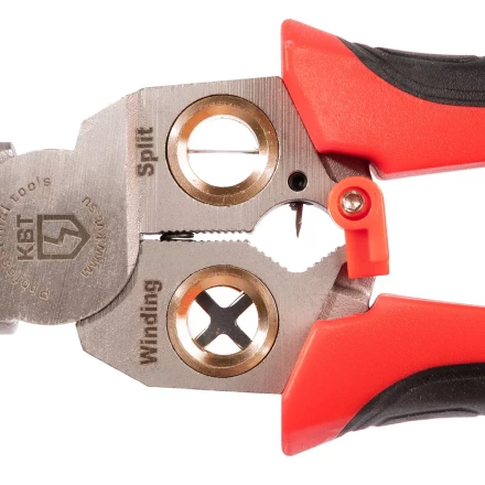 Мультитул-длинногубцы КВТ MT-03т (7 в 1) с функцией снятия изоляции, резки и детектором напряжения (102402) купить в Екатеринбурге