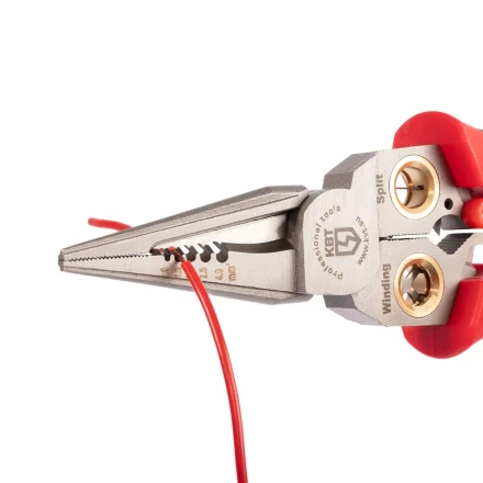 Мультитул-длинногубцы КВТ MT-03т (7 в 1) с функцией снятия изоляции, резки и детектором напряжения (102402) купить в Екатеринбурге