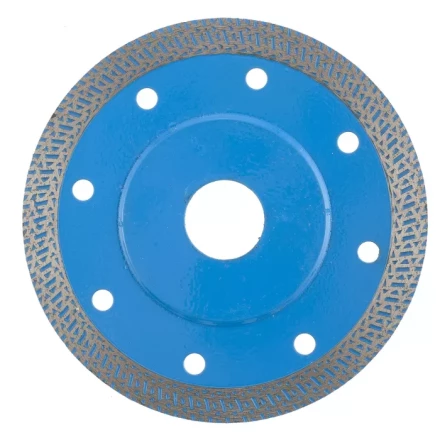 Диск алмазный сплошной 115х22,2 мм тонкий мокрое резание БАРС 73091 купить в Екатеринбурге