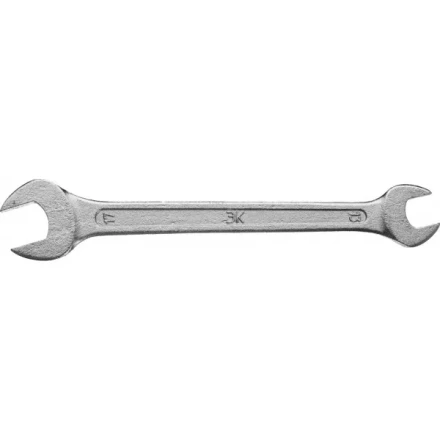 Ключ рожковый гаечный ЗУБР "СТАНДАРТ", оцинкованный, 13х17мм 27115-13-17 купить в Екатеринбурге