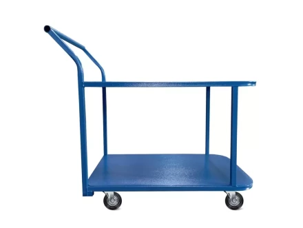 Тележка платформенная TOR ТП-2Я (600х900) 2х-ярусная (125мм) 1048045 купить в Екатеринбурге