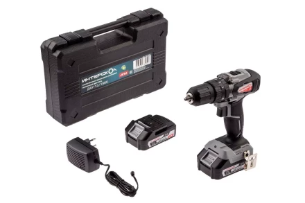 Аккумуляторная дрель-шуруповерт ИНТЕРСКОЛ ДАУ-13/18ВК (573.1.2.70) Li-ion АПИ (кейс, 2 х 1,5Ач, ЗУ) купить в Екатеринбурге