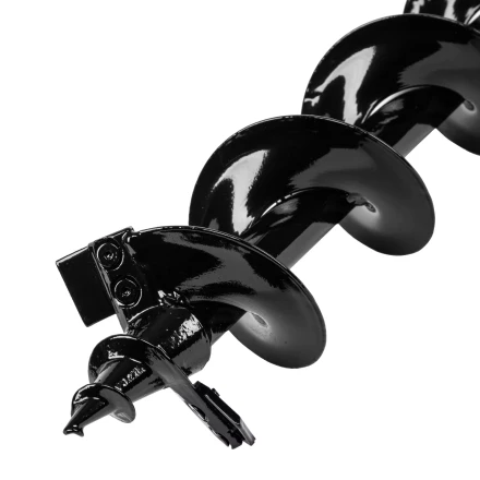 Шнек для грунта ER-100, диаметр 100 мм, длина 800 мм,соединение 20 мм, съемный нож Denzel 56006 купить в Екатеринбурге