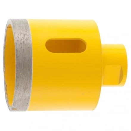 Сверло алмазное по керамограниту 60мм мокрое резание М14 DENZEL 72691 купить в Екатеринбурге