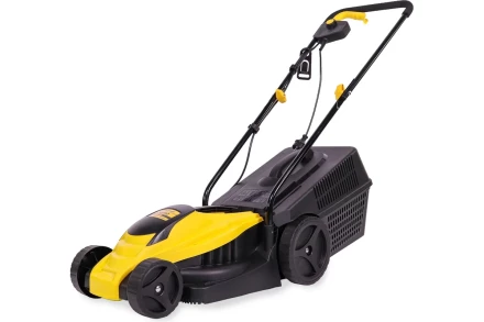 Газонокосилка электро CHAMPION EM3313 (1300Вт пласт.+ткань травосб. 35л ширина 330мм 25-65мм, 8,8кг купить в Екатеринбурге