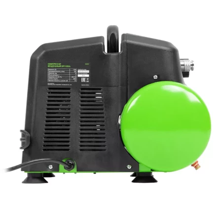 Компрессор воздушный безмаслянный BL 1100/6 1100Вт, ресивер 6 литров, 180 л/мин// Сибртех 58059 купить в Екатеринбурге