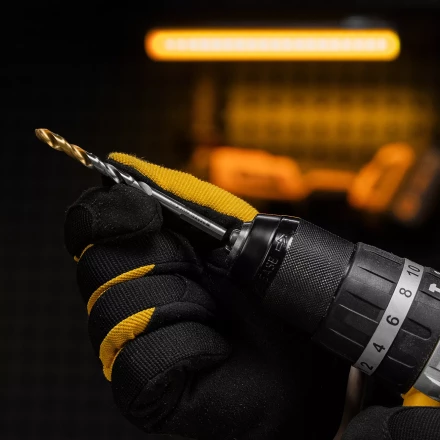 Сверло спиральное по металлу Denzel 6 x 93 мм, Р6М5, Golden Tip, 718235 купить в Екатеринбурге