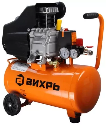 Компрессор масляный поршневой прямой привод КМП-260  24 Вихрь купить в Екатеринбурге