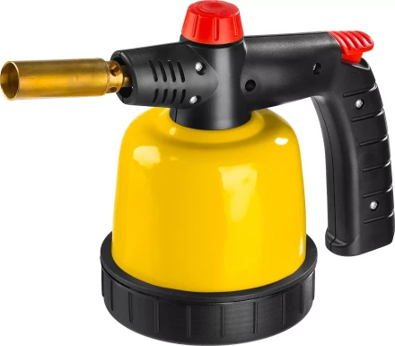 Паяльная лампа газовая STAYER &quot;MASTER&quot;, на баллон, с пьезоподжигом, регулировка пламени, 1850С 55590 купить в Екатеринбурге