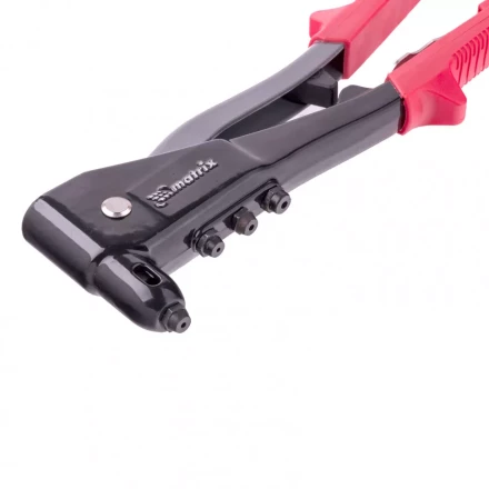 Заклепочник литой 260 мм с набором заклепок заклепки 2,4-3,2-4,0-4,8 мм Matrix 40552 купить в Екатеринбурге