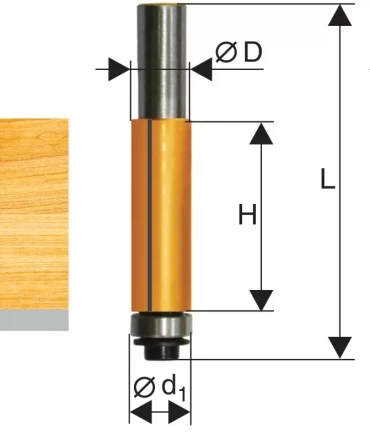 Фреза кромочная прямая ф127х51мм хв 12мм 10525 купить в Екатеринбурге