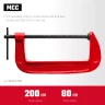 ЗУБР МСС-200, 200 мм, чугунная струбцина (32244-200) купить в Екатеринбурге