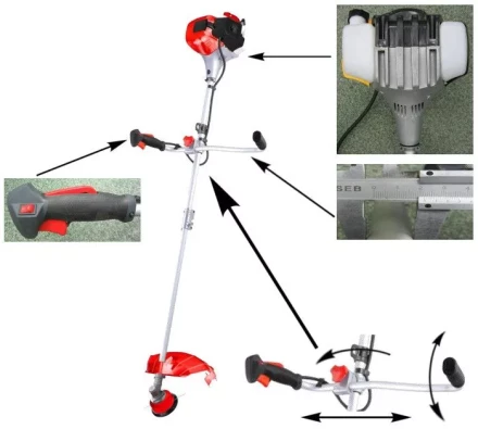 Бензокоса Elitech БТ 43 купить в Екатеринбурге