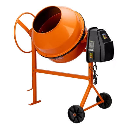 Бетоносмеситель БСЕ-180П, 180 л, 700 Вт, полиамидный венец// Сибртех 95509 купить в Екатеринбурге