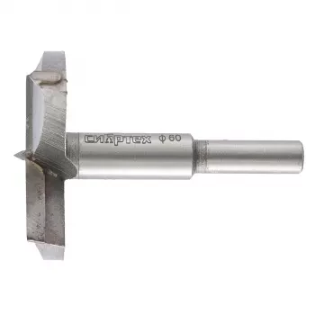 Сверло Форстнера по дереву 60 мм цилиндрический хвостовик СИБРТЕХ 704860 купить в Екатеринбурге