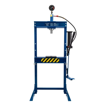 Пресс гидравлический с манометром и педалью Stels 52312, 12 т (комплект из 2 частей) купить в Екатеринбурге