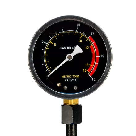Пресс гидравлический с манометром и педалью Stels 52312, 12 т (комплект из 2 частей) купить в Екатеринбурге